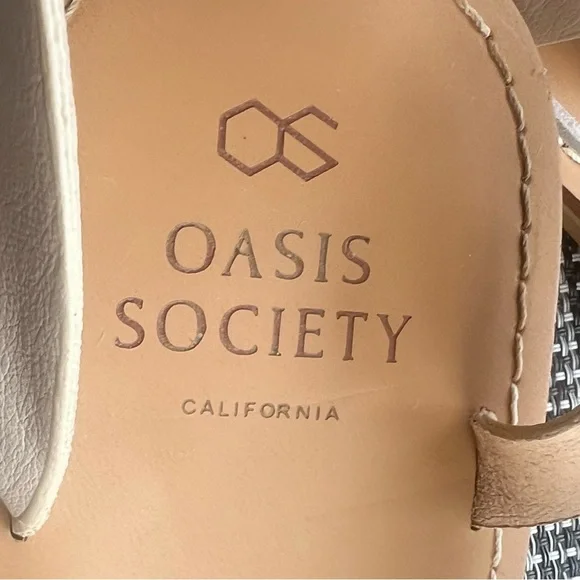 OASIS SOCIETY Blaze Lace-Up Sandal Size 8 Great Condition - Picture 13 of 16